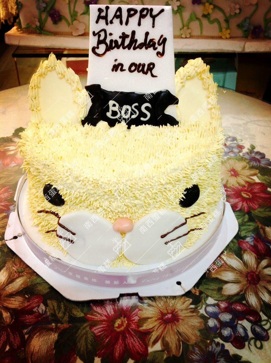 台北小貓造型蛋糕-南西蛋糕